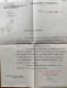 !!! LETTRE DU SÉNAT DE 1937 DE PARIS POUR NICE. AFF 50c. PAIX ISSUE DE ROULETTE. - Roulettes