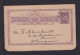 1903 - 1 1/2 P. Kartenbrief, Geschrieben In KANO Nach Whangarei - Cartas & Documentos