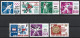 Russia 1964. Scott #2865-71 (U) Soviet Victories At The Winter Olympic Games (Complete Set) - Used Stamps