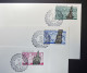 Belgie - Belgique - 1989 - OPB / COB ° 2315 / 17 ( 3 Enveloppes ) Kantwerk - Dentelles - FDC 18.03 Marche En Famenne - Used Stamps
