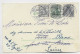 GERMANY GERMANIA 2CX2+5C CARTE LAPIN OEUFS DE PAQUES RABBIT MUHLHAUSEN ELS 15.4.1906 - Briefe U. Dokumente