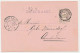 Trein Kleinrondstempel Amsterdam - Helder D 1898 - Lettres & Documents