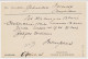 Trein Kleinrondstempel Amsterdam - Helder D 1898 - Cartas & Documentos