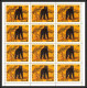 Ajman - 2998/ N°412/417 A Mammals Zebra Zebre Lion Elephant Ours Bear Rhinoceros Dromedary Neuf ** MNH Feuille Sheets - Elephants