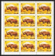 Delcampe - Ajman - 2998/ N°412/417 A Mammals Zebra Zebre Lion Elephant Ours Bear Rhinoceros Dromedary Neuf ** MNH Feuille Sheets - Elefanten