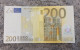 European Union  200 Euro Banknote 2002 Rare X Series Germany 200€ 2002 - 200 Euro