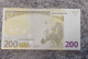 European Union  200 Euro Banknote 2002 Rare X Series Germany 200€ 2002 - 200 Euro