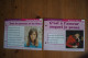 FRANCOISE HARDY 2 FICHES PLAISIR DE CHANTER 2003/ 2004 - Other Products