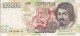 BILLETE DE ITALIA DE 100000 LIRE DEL AÑO 1994 DE CARAVAGGIO (BANKNOTE) DIFERENTES FIRMAS - 100000 Lire