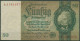 Dt. Reich 50 Reichsmark 1933 Serie C/L, Ro 175 B Gebraucht (K996) - 50 Reichsmark