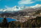 Switzerland Grisons St Moritz Mit Piz Julier - St. Moritz