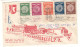 Israël - Lettre Recom De 1953 - Oblit Lohame Hagetaot - Cachet De Nahariya - Monnaies - - Briefe U. Dokumente