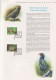 2000 FRANCE Document De La Poste Oiseaux Menacés  N° 3360 3361 - Documenten Van De Post