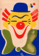 H3570 - Glückwunschkarte Fasching - Clown - Druck - Carnaval