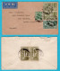 INDIA 2 Air Covers 1931-32 To London England (some Rough Opening At Top On Rangoon Cover) - 1911-35 Roi Georges V