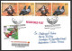 India 2024 World Environment Day,Pigeon,Sparrow,Bird,Fish,Strawberry,Fruit,Tree,Registered Cover (**) Inde Indien - Briefe U. Dokumente