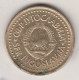 9528--   JUGOSLAVIJA   1  DINAR  1984       DRUCKFEHLER - Yougoslavie