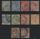 Jamaica (B03). 1883 Definitives Set Except For 5s.. Watermark Crown CA. Used. Hinged. - Giamaica (...-1961)