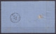 L. D'Overmeire Affr. N°18 Lpts "401" Càd WETTEREN /17 JUIN 1866 Pour Charbonnages De STREPY-BRACQUEGNIES (au Dos: Càd Ar - 1865-1866 Profile Left