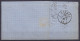 L. Affr. 2x N°17 Lpts "60" Càd BRUXELLES /23 SEPT 1867 Pour ANVERS (au Dos: Càd Arrivée ANVERS) - 1865-1866 Profile Left