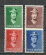 9558-SERIE COMPLETA NORGE NORUEGA 1939 Nº 195/198 REAleza - Unused Stamps