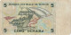 BANCONOTA TUNISIA 5 VF (XP697 - Tusesië