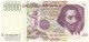 50000 LIRE GIAN LORENZO BERNINI II TIPO LETTERA A 27/05/1992 FDS - Otros & Sin Clasificación