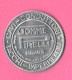PIRELLI 10 Cents 1906 Gomme Pirelli Gettone Con Francobollo 10 Centesimi Rosso Advertising Token - Monetary/Of Necessity
