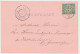Trein Kleinrondstempel Leeuwarden - Stavoren II 1900 - Cartas & Documentos