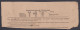 Inde British India 1908 King Edward VII, Indian Telegraph Receipt, Bombay, Telegram - 1902-11 King Edward VII
