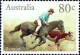 Australie Poste N** Yv: 944/947 Chevaux & Cavaliers (Thème) - Mint Stamps