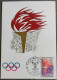 3 CP JO Jeux Olympiques D'Hiver 1968 Et 1992 Flamme Cachet Timbre Premier Jour - Olympic Games