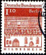 Delcampe - Berlin Poste Obl Yv:246/252 Edifices Allemands (Belle Obl.mécanique) - Usados