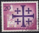 Berlin Poste Obl Yv:193/194 Journée De L'Eglise Evangélique (Beau Cachet Rond) (Thème) - Usados