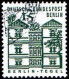 Berlin Poste Obl Yv:219/225 Edifices Allemands (cachet Rond) - Gebraucht