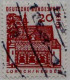 Berlin Poste Obl Yv:219/225 Edifices Allemands (cachet Rond) - Usados