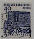 Berlin Poste Obl Yv:219/225 Edifices Allemands (cachet Rond) - Used Stamps