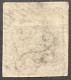 Epaulet OBP 1 - 10c Brun - P9 AUDENAERDE - Curiosité PLI ACCORDEON - 1849 Schulterklappen