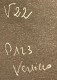 Epaulet OBP 1V22 - 10c Brun - P123 VERVIERS - V23 : 'cadres Retouché + Griffe' (pos. 187) - 1849 Epaulettes