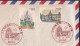 JAPAN 1981 Airmail Cover Japan To India,Chruch,Football,Game,Pigeon,Bird,First Day Cover FDC (**) Inde,Indien - Storia Postale