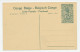 Postal Stationery Belgian Congo Kasai - Transit Location - Agriculture