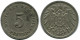 5 PFENNIG 1912 A GERMANY Coin #DB160.U.A - 5 Pfennig