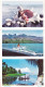 05656 / ⭐ ♥️ Greetings From TAHITI Pacific Paradise Dépliant 12 Vues LAF-190 Photo CINEMA Papete Polynésie FRançaise  - Tahiti