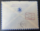 Lettre Voyage D'Etude Air France En Recommandé Pour Istamboul Turquie 1947 - 1927-1959 Covers & Documents