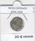 CRE4230 MONEDA ESPAÑA REYES CATOLICO 1474-1504 BC - Autres & Non Classés