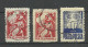 POLEN Poland 1945 Michel 391 - 392 O Mi. 391 In 2 Different Paper Types! - Used Stamps