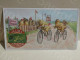 Delcampe - France 7x Chromo Chocolat Cacao Velma Suchard Trains Locomotives Voiture A Vapeur Bicyclettes - Suchard