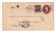 Lettre New York USA 1907 Bruxelles Belgique Fabrique De Soie Artificielle De Tubize Silk - Cartas & Documentos