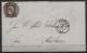 L. Datée 1854 De COLOGNE Affr. 3 Sil.Gr. Obli.circ."258" Càd "COELN/6.11/7 1/2 8A." Pour AACHEN - Other & Unclassified