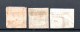 France 1859/71 Old Set Postage-due Stamps (Michel 2/3+5) Used - 1859-1959 Gebraucht
